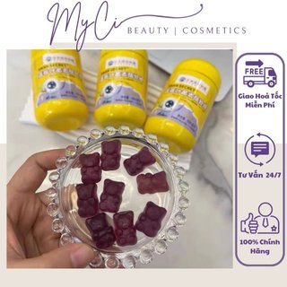 Viên kẹo dẻo bổ mắt 60 viên tăng cường thị lực cải thiện cận thị loạn thị cho bé từ 6 đến 16 tuổi