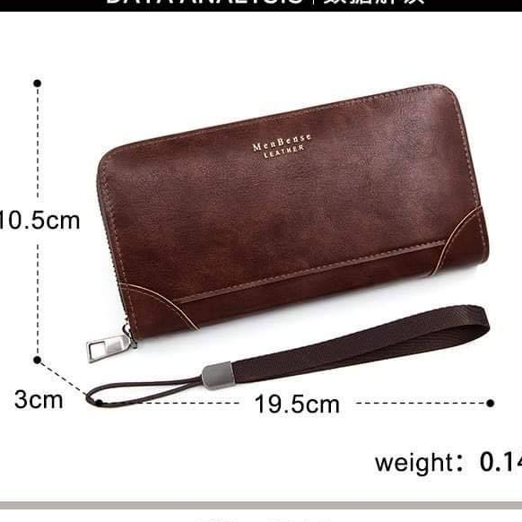 Ví Da Nam Cầm Tay Ví Dài Nam Ví Da PU Cao Cấp In Logo Hàng Loại 1