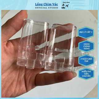 Cóng tự động cho lồng khuyên, cóng uống nước nhựa cho chim khuyên nhựa trắng, cóng lồng khuyên