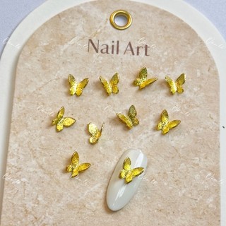Phụ kiện con bướm gắn móng tay nail 10 viên