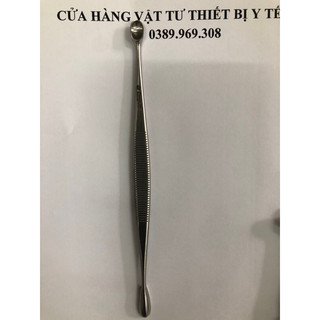 ✅ Dụng cụ Thìa nạo xương nạo Va hai 2 đầu,dụng cụ Thìa nạo Va 2 đầu nạo xương,dụng cụ thìa nạo curet Curette cuvet 2 đầu