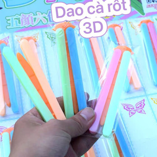 1 cái dao cà rốt vô tri dạ quang - đồ chơi dao cà rốt dạ quang