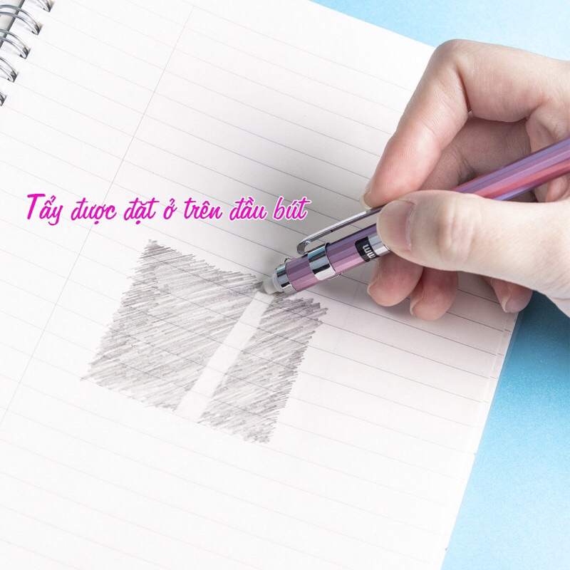 Bút chì kim sắt deli 0.5,  0.7 deli u999