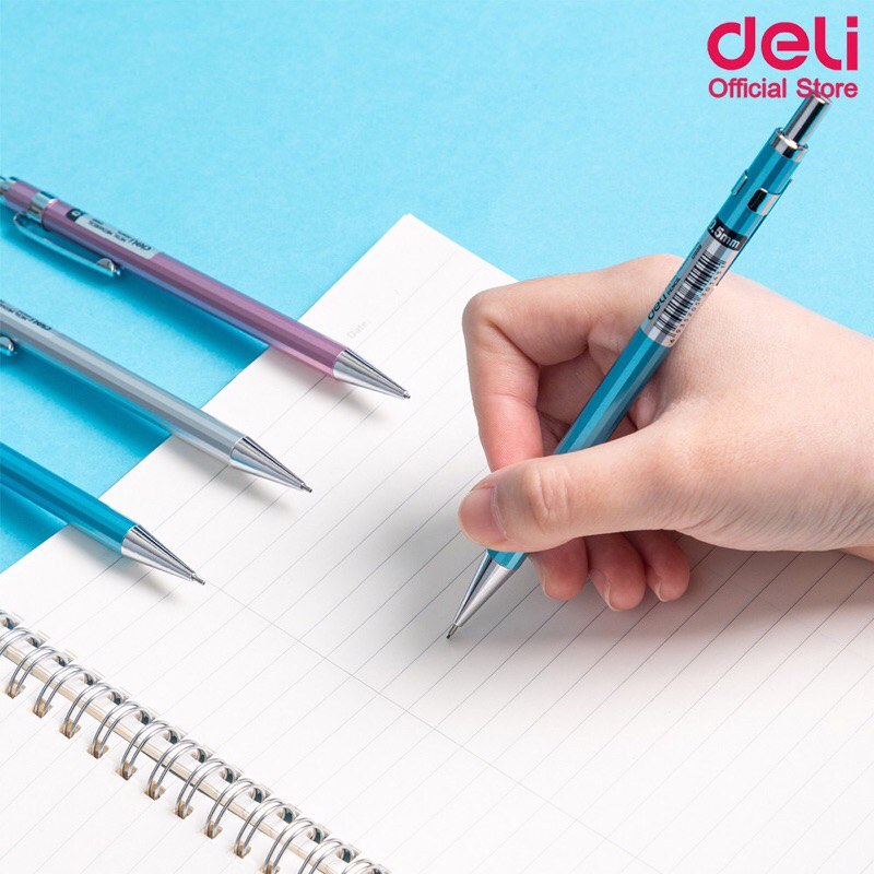 Bút chì kim sắt deli 0.5,  0.7 deli u999