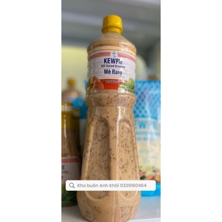 Chai sốt mè rang 1Lit kewpie -xốt mè rang làm salad