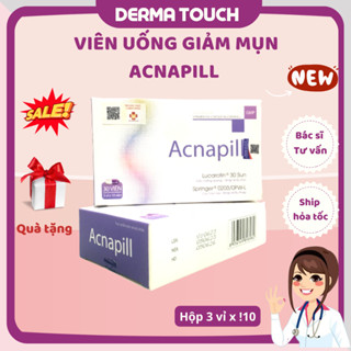 Acnapill Viên uống giảm mụn Acnapill kiểm soát dầu giảm mụn hiệu quả