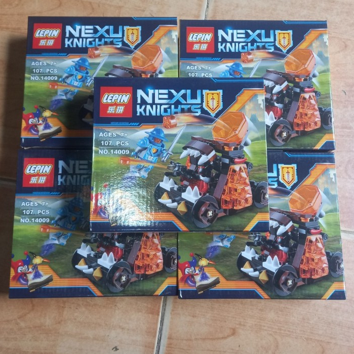 Lego Nexu knights 14009 đồ chơi lắp ghép pháo đài mini của robin