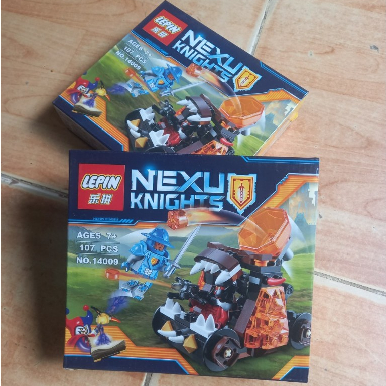 Lego Nexu knights 14009 đồ chơi lắp ghép pháo đài mini của robin