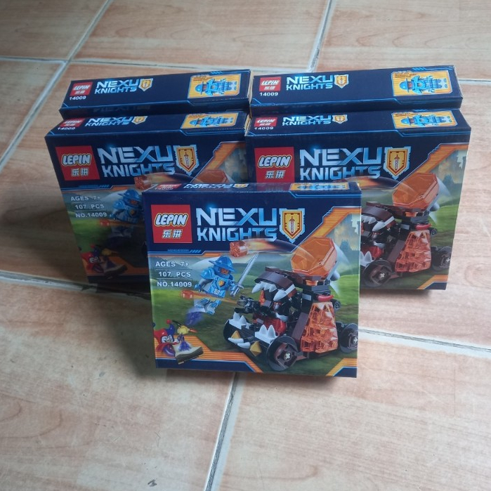 Lego Nexu knights 14009 đồ chơi lắp ghép pháo đài mini của robin
