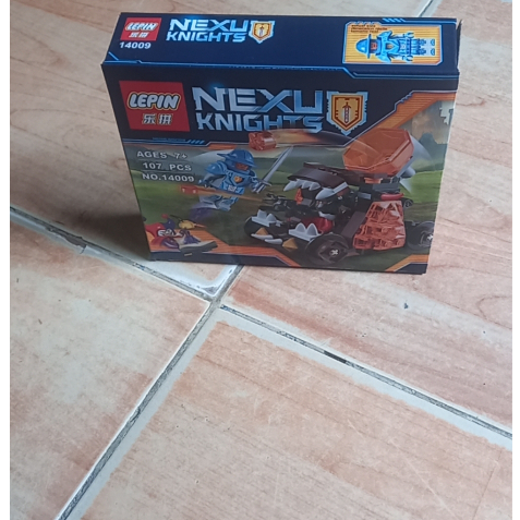 Lego Nexu knights 14009 đồ chơi lắp ghép pháo đài mini của robin