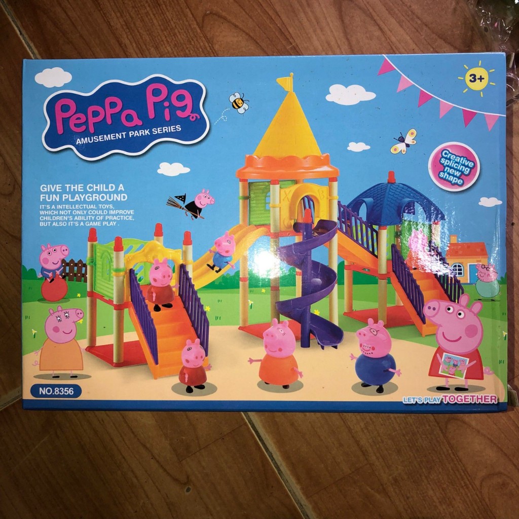 Bộ đồ chơi mô hình gia đình heo peppa xinh xắn dành cho các bé