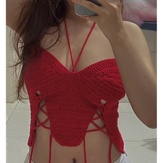 Áo len móc "Babi Top" (Crochet Handmade)