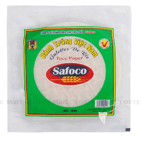 Bánh Tráng Safoco 22cm Gói 500g/300G/ 16cm gói 300G/200G