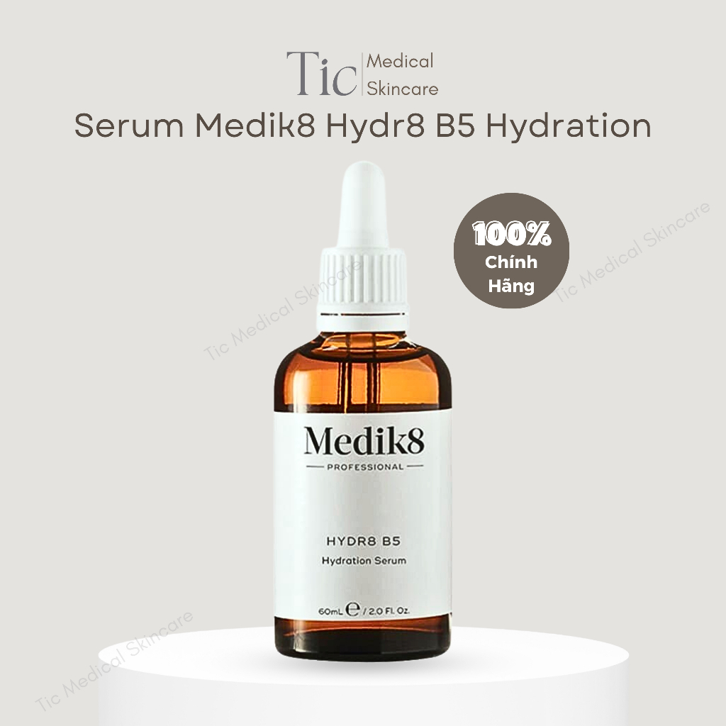 Serum Medik8 Hydr8 B5 Hydraytion Tái Tạo - Phục hồi tái tạo da 60ml - Tic Medical Skincare