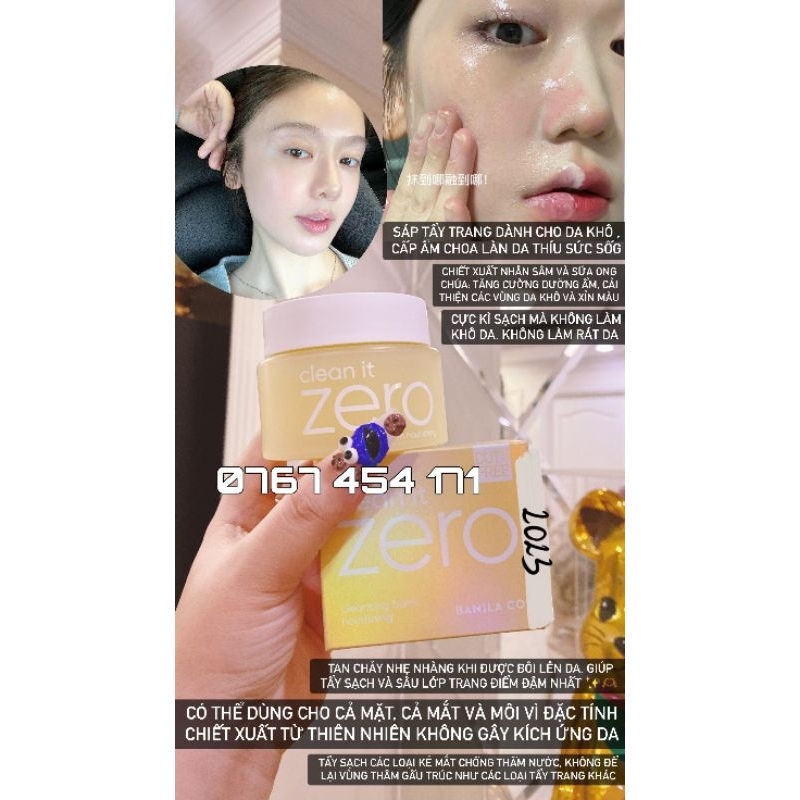 Sáp Tẩy Trang Zero