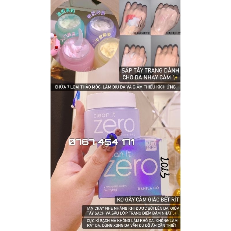 Sáp Tẩy Trang Zero