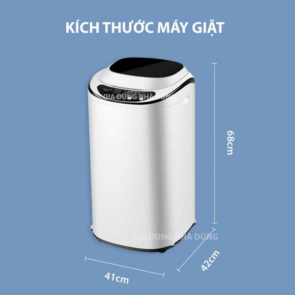 Máy giặt mini KAWASAKI tự động 100% - vắt , giặt , sấy khô , khử khuẩn bằng tia UV - Bảo hành 2 năm