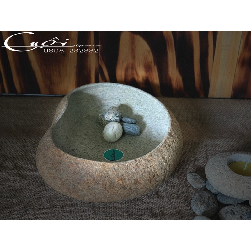 Đá cuội nhỏ mix size hàng chọn tay đẹp dùng rải nền,trang trí...