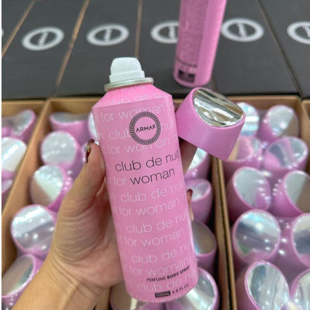 Xịt Thơm Body Nam Nữ Club De Nuit  Body Spray Intense Man 200ML