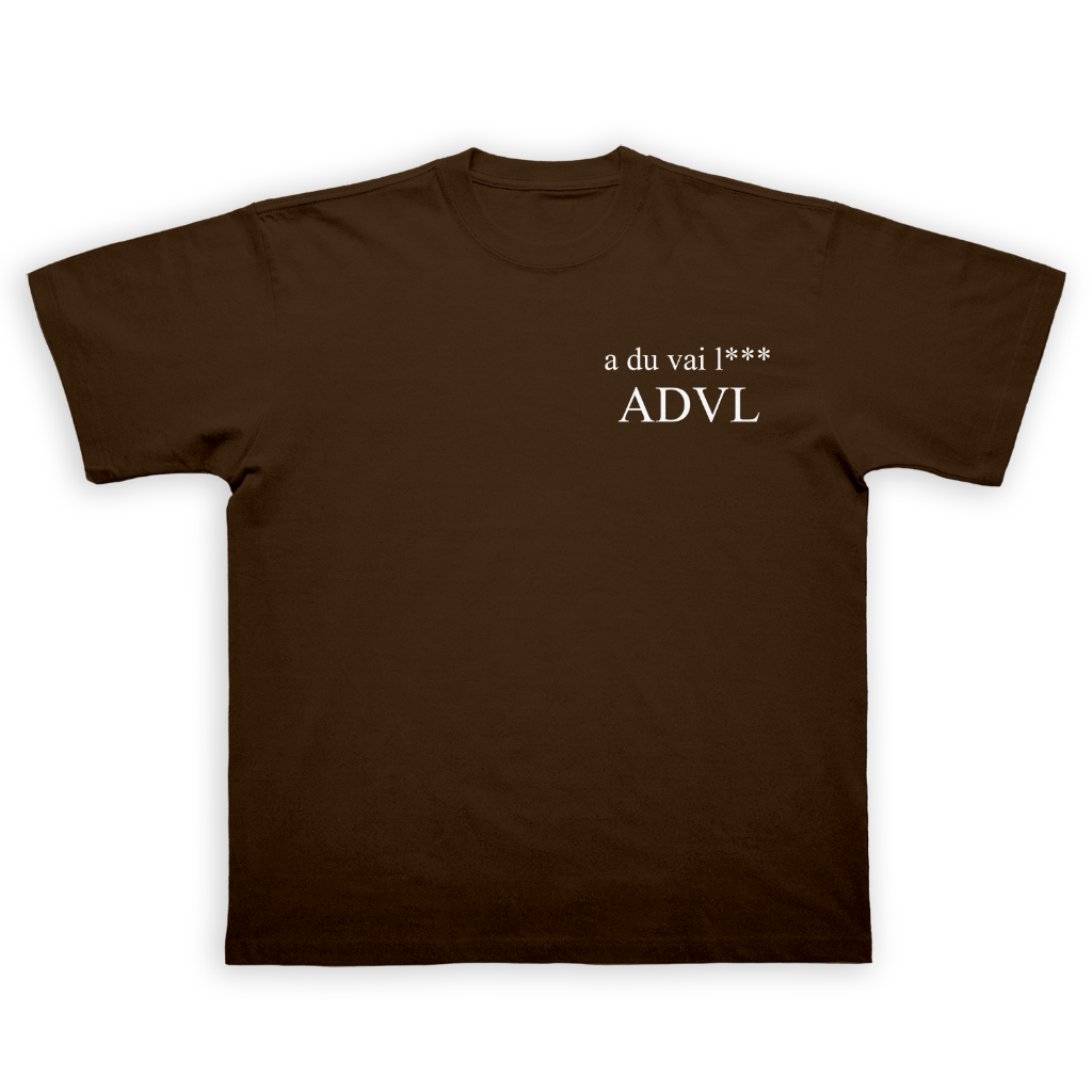 Áo thun HIGHMODE "ADU VAI L**" - Form Oversize, 100% cotton, unisex nam nữ