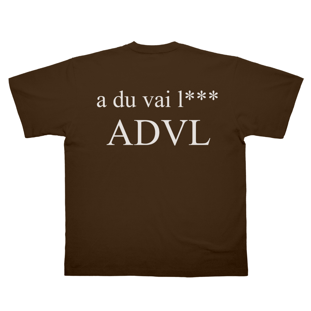 Áo thun HIGHMODE "ADU VAI L**" - Form Oversize, 100% cotton, unisex nam nữ