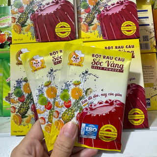 Bột rau câu sóc vàng gói 12gr