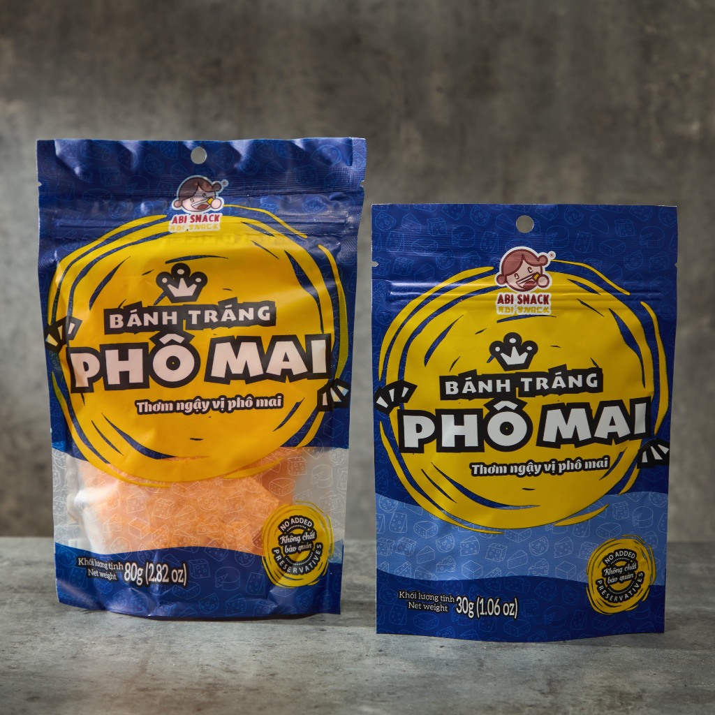 BÁNH TRÁNG ABI SNACK COMBO MINI SIZE