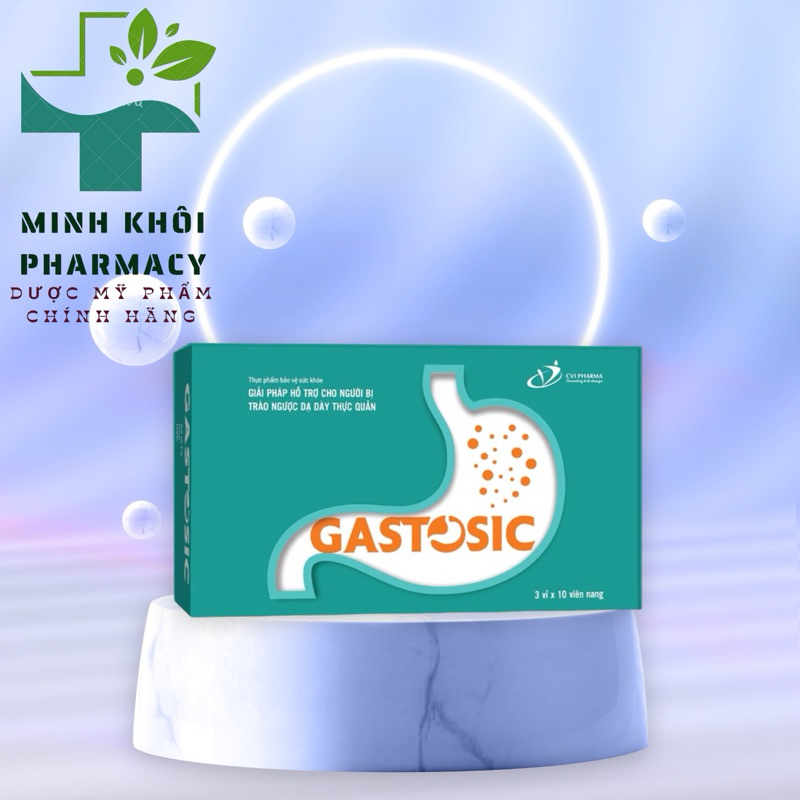Gastosic Giải Pháp Cho Trào Ngược Dạ Dày Thực Quản Ngăn Ngừa Tái Phát - MK PMC