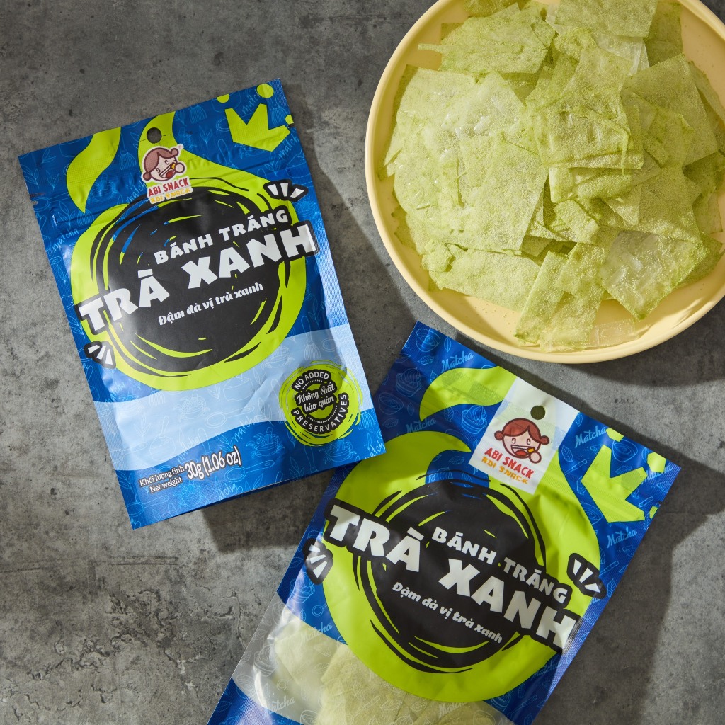 BÁNH TRÁNG ABI VỊ TRÀ XANH