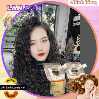 Uốn lạnh Hàn Quốc Perfect LUXURY HAIR 500ml Made in Korea