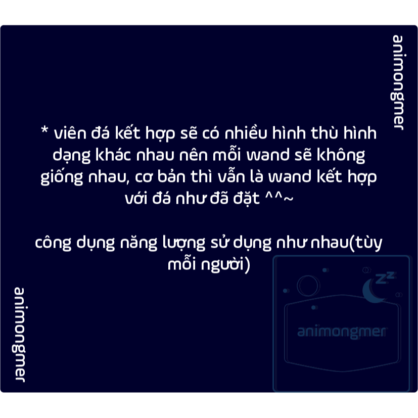 Đũa phép kết hợp đá - đơn