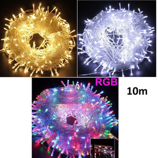 Đèn led trang trí có nguồn điều khiển chế độ nháy 10m / 20m / 50m / 100m đủ màu