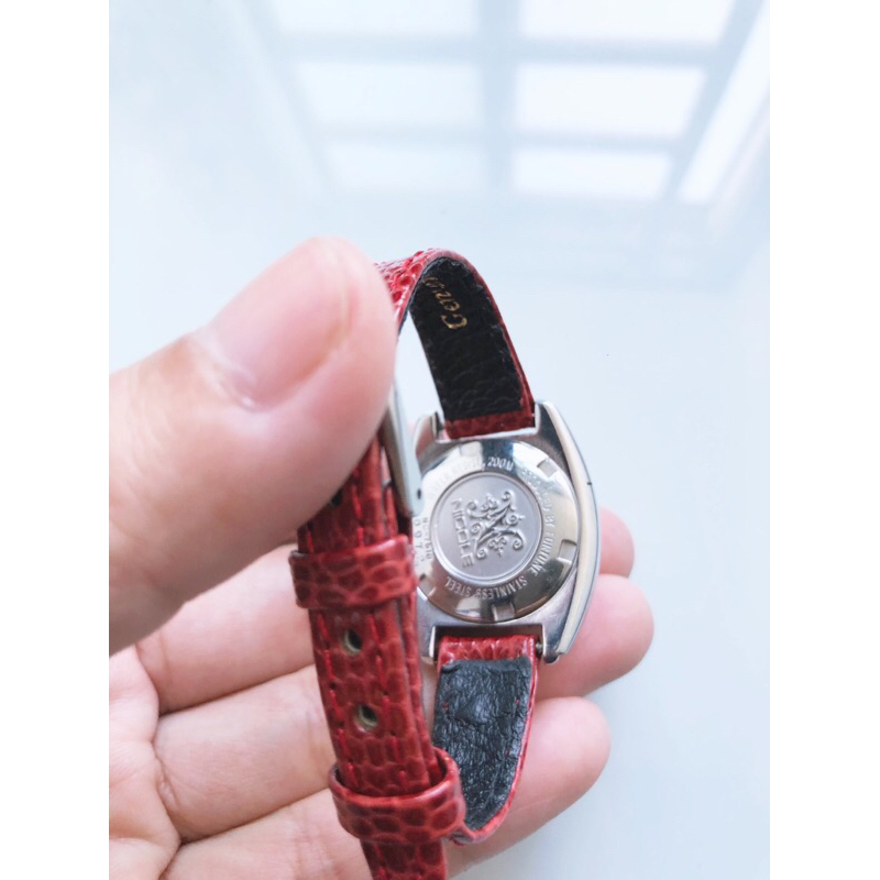 Đồng hồ nữ dây da xinh máy pin 2hand vintage - Nicole - size 28mm