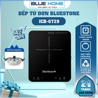 Bếp từ đơn bluestone icb-6729, công suất 2000w - cảm ứng, hàng chính hãng