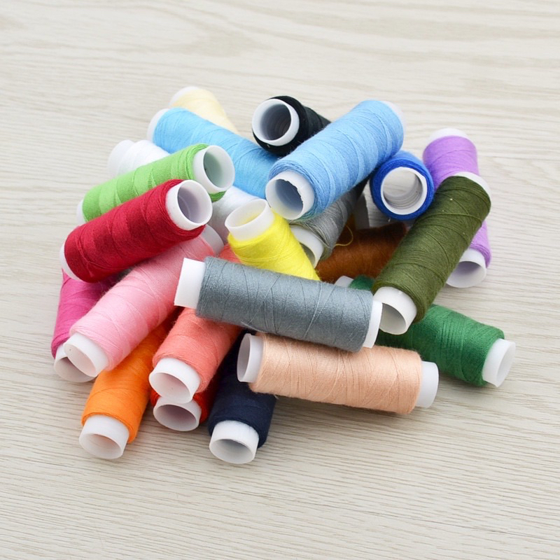 Chỉ may tay, may máy cuộn 110m nhiều màu sắc