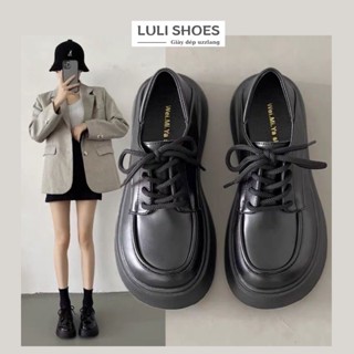 [HCM] Giày bốt đốc nữ CÓ SẴN oxford thiết kế đơn giản dễ phối đồ basic 2023 O001