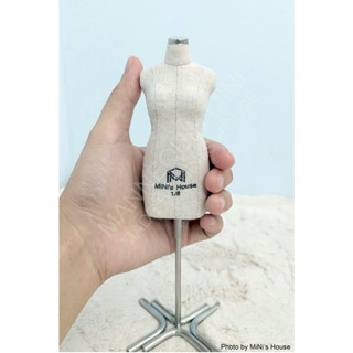 Manocanh thiết kế mini size 1/8 ( tặng kèm rập đầm cơ bản tỷ lệ 1/8)
