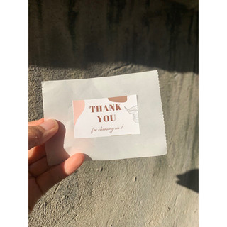 combo 3 cái tem dán sticker thank you  đẹp.