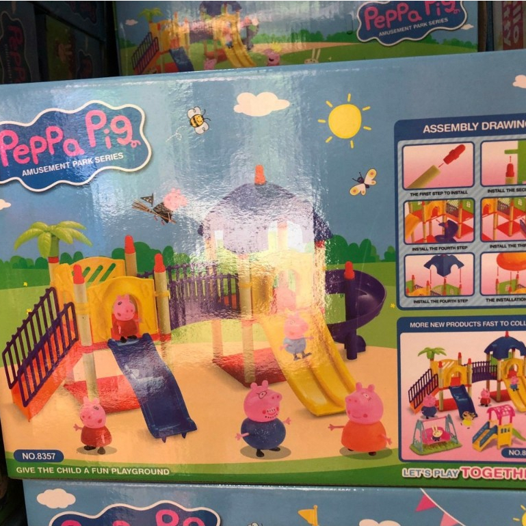 Bộ đồ chơi mô hình gia đình heo peppa xinh xắn dành cho các bé