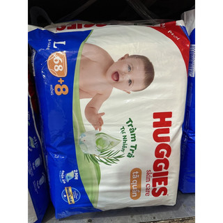 Tả quần huggies size l 68 miếng tràm trà tự nhiên