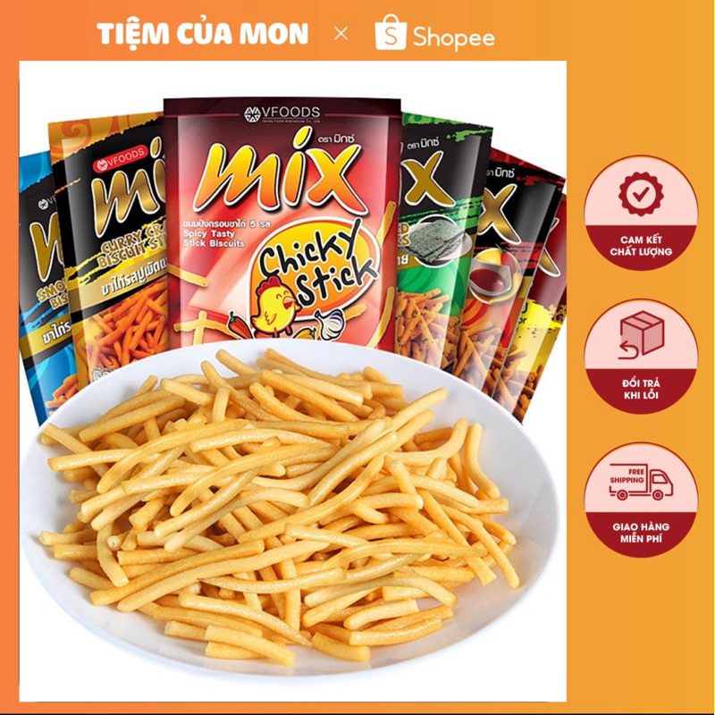 Bim Tăm Mix Thái Lan 60g