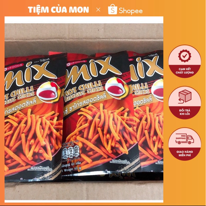 Bim Tăm Mix Thái Lan 60g