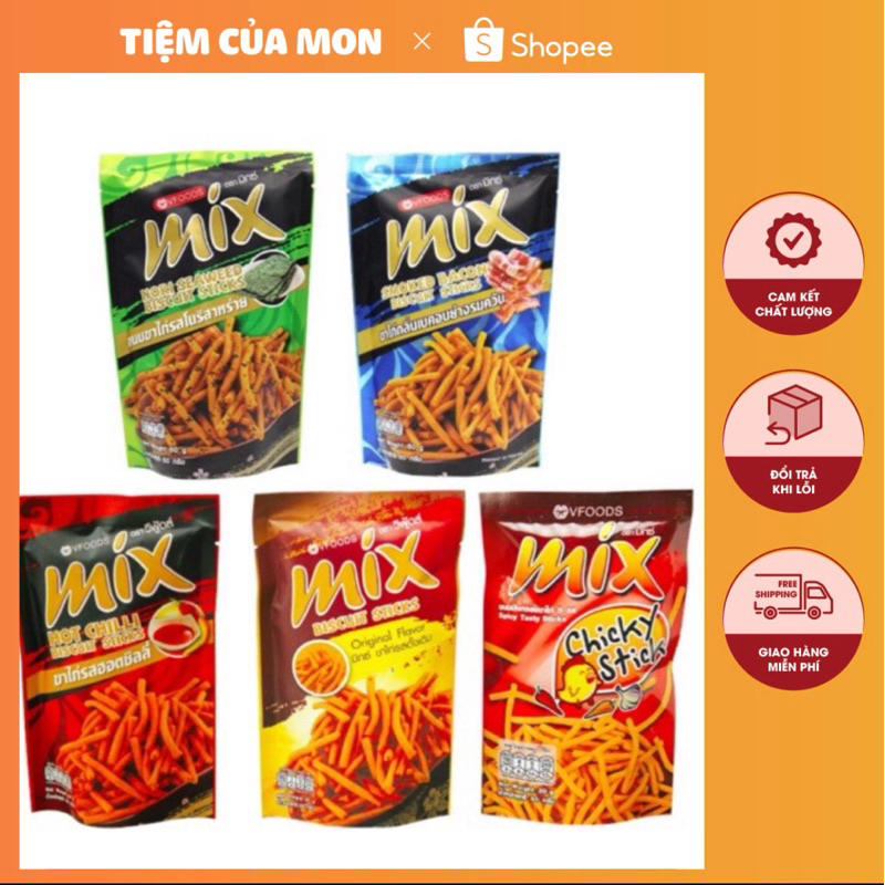 Bim Tăm Mix Thái Lan 60g