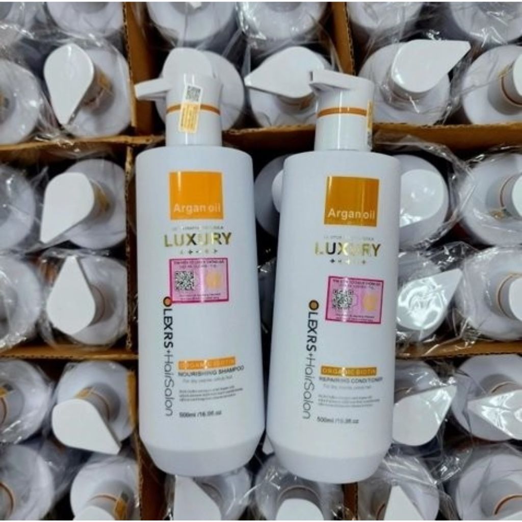 Cặp Dầu Gội Xả Olexrs Hair Salon 500ml-960ml