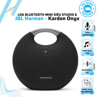 Loa Bluetooth Harman Kardon Onyx Studio 6 . Công Suất 20W Cho Chất Âm Nguyên Bản Siêu trầm siêu trầm nóng mini vệ tinh.