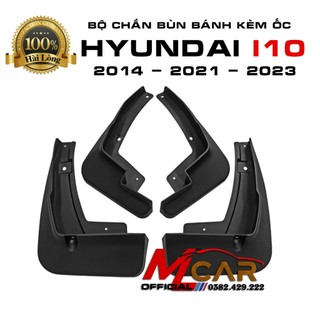 Chắn bùn gầm xe hyundai #i10 2014-2021, 2022 2023 hàng nhựa dẻo cao cấp kèm ốc