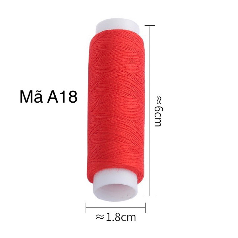 Chỉ may tay, may máy cuộn 110m nhiều màu sắc