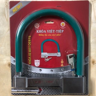 Khóa xe máy chữ U Việt Tiệp chính hãng