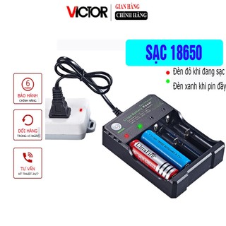 Sạc pin 18650 - 04ac bmax bh-18650-04 đầu cắm ac điện áp 3.7v-4.2v, sạc các loại pin 3,7v - 10440 14500 16340 18350