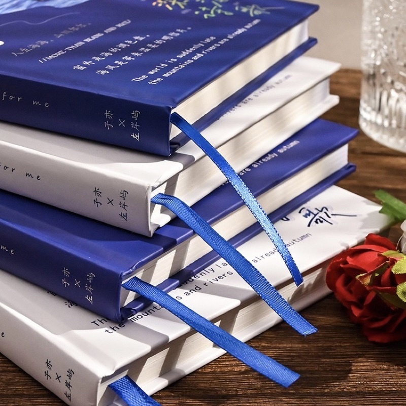 SỔ GHI CHÉP SỔ NHẬT KÍ BÌA CỨNG 192 TRANG HÌNH SÓNG BIỂN